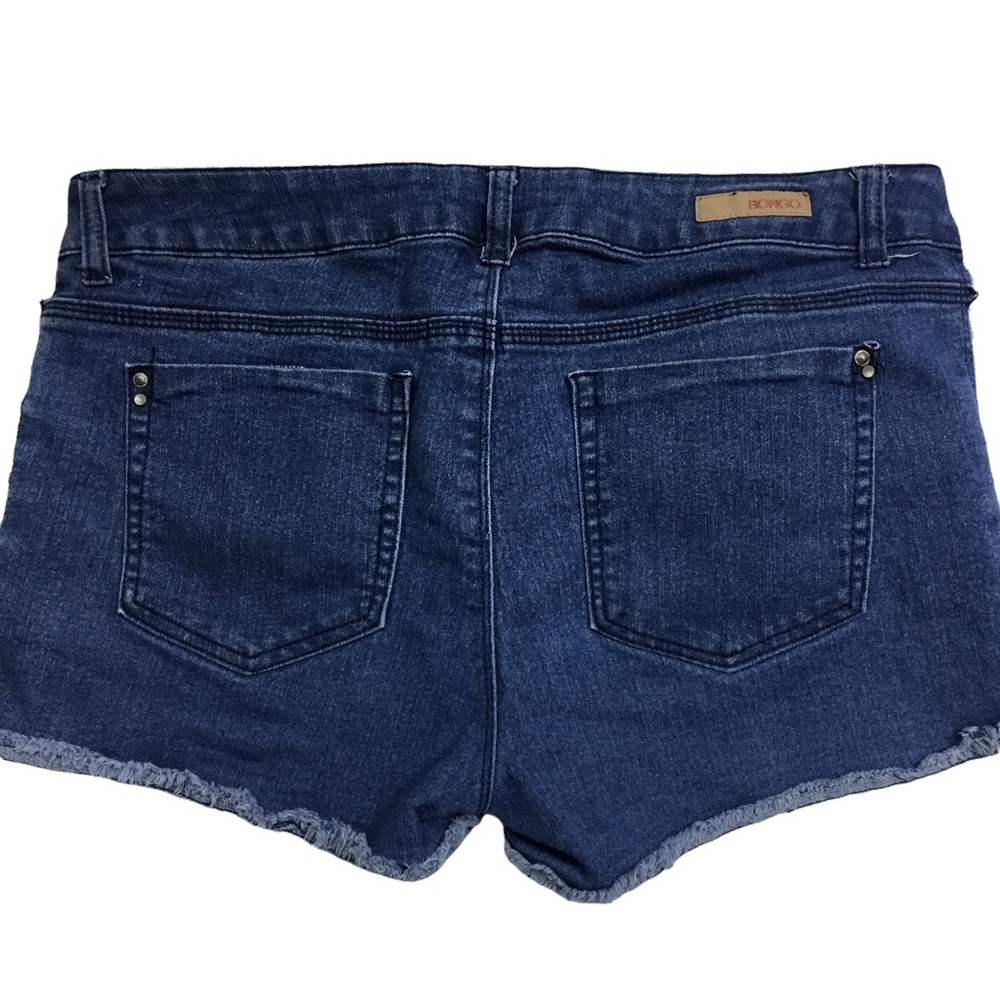 Vintage Bongo Booty Cut off Denim Shorts for women size 13 - Picture 4 of 8